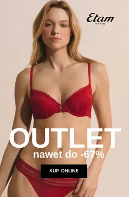 BEST SALE - gazetka promocyjna Etam | Nawet do -67% OUTLET od środy 06.05 