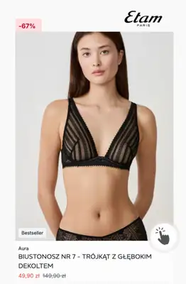 BEST SALE - gazetka promocyjna Etam | Nawet do -67% OUTLET od środy 06.05  - strona 6