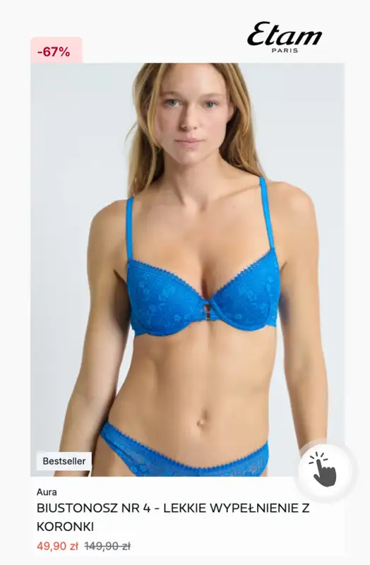 BEST SALE - gazetka promocyjna Etam | Nawet do -67% OUTLET od środy 06.05  - strona 10