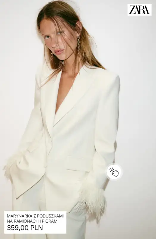 Zara - gazetka promocyjna Stylizacje na specjalne okazje dla niej od środy 06.05  - strona 10