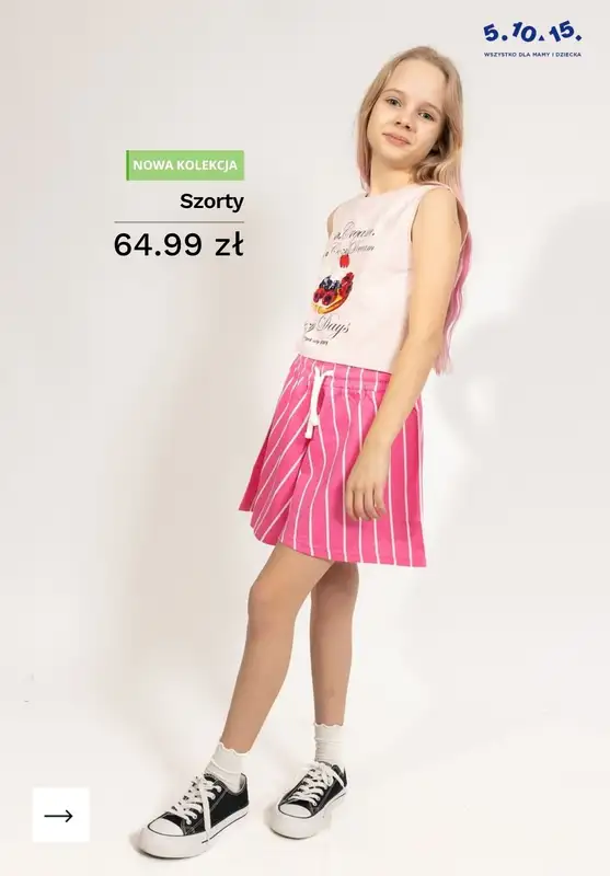 5.10.15 - gazetka promocyjna Letnie NOWOŚCI dziecięce od środy 06.05  - strona 8