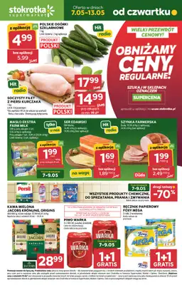 Stokrotka - gazetka promocyjna Gazetka Supermarket od czwartku 07.05 do środy 13.05