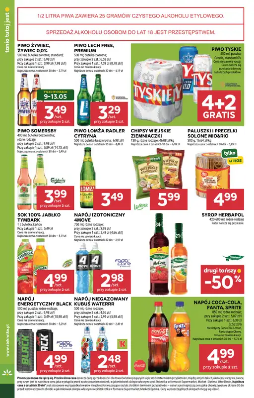 Stokrotka - gazetka promocyjna Gazetka Supermarket od czwartku 07.05 do środy 13.05 - strona 35