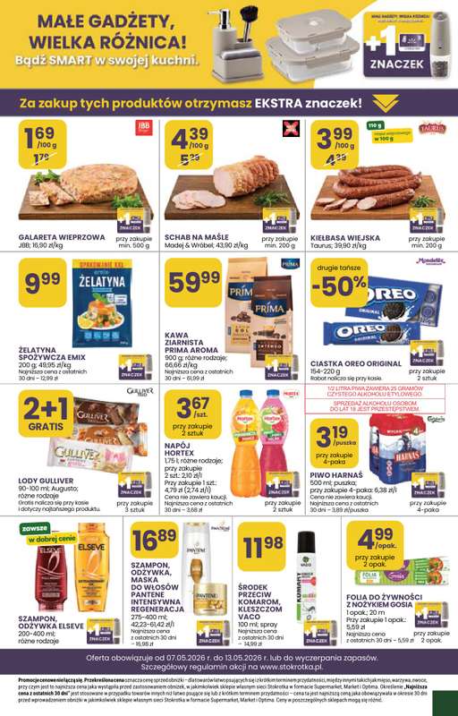 Stokrotka - gazetka promocyjna Gazetka Supermarket od czwartku 07.05 do środy 13.05 - strona 40