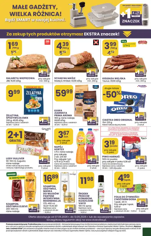 Stokrotka - gazetka promocyjna Gazetka Supermarket od czwartku 07.05 do środy 13.05 - strona 40