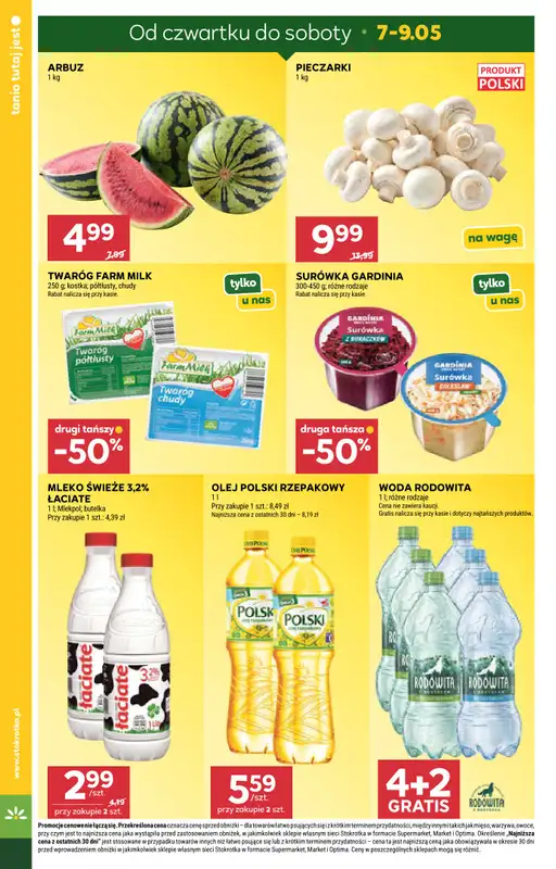 Stokrotka - gazetka promocyjna Gazetka Supermarket od czwartku 07.05 do środy 13.05 - strona 17