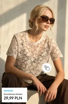 Sinsay - gazetka promocyjna Summer Lace - koronkowa kolekcja od środy 06.05  - strona 2