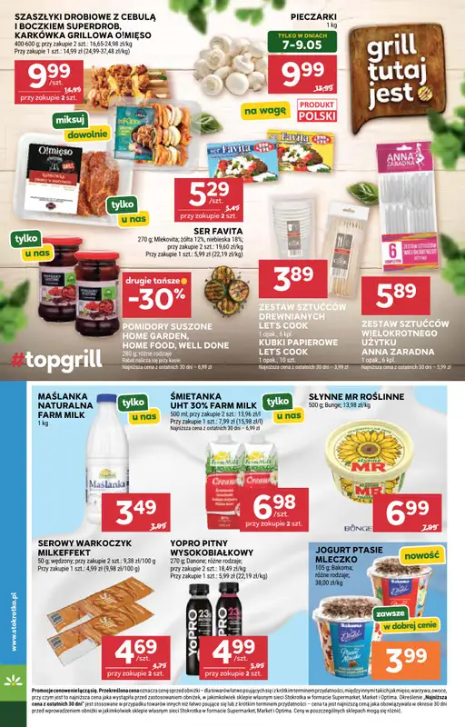 Stokrotka - gazetka promocyjna Gazetka Market od czwartku 07.05 do środy 13.05 - strona 23