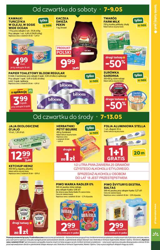 Stokrotka - gazetka promocyjna Gazetka Market od czwartku 07.05 do środy 13.05 - strona 18