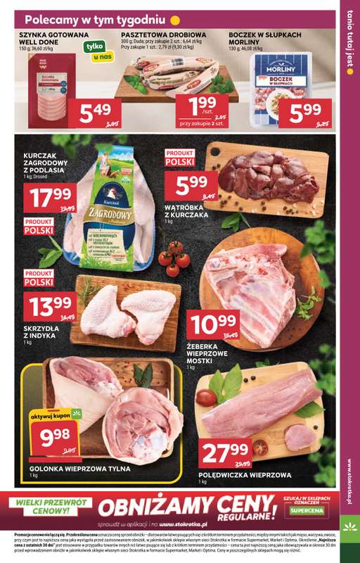 Stokrotka - gazetka promocyjna Gazetka Market od czwartku 07.05 do środy 13.05 - strona 22