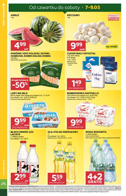 Stokrotka - gazetka promocyjna Gazetka Market od czwartku 07.05 do środy 13.05 - strona 17