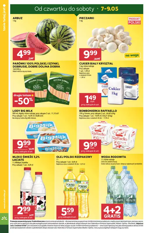 Stokrotka - gazetka promocyjna Gazetka Market od czwartku 07.05 do środy 13.05 - strona 17