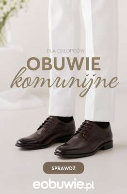 eobuwie.pl - gazetka promocyjna Obuwie komunijne dla chłopców od środy 06.05 