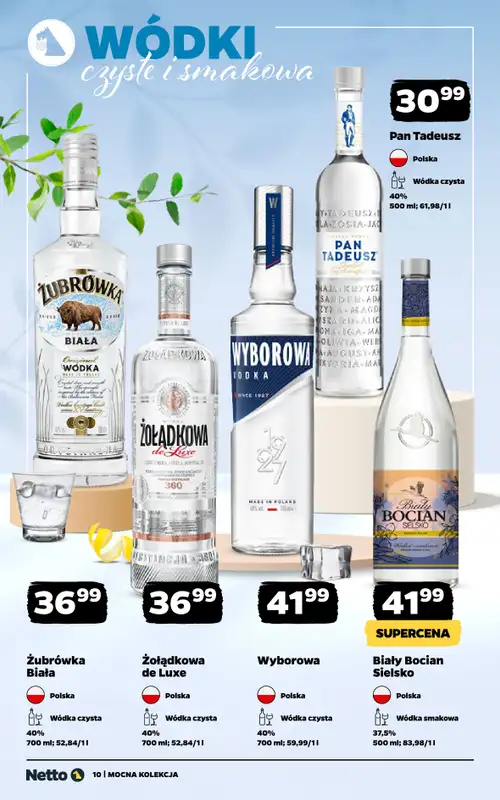 Netto - gazetka promocyjna Mocna Kolekcja - Mocne Alkohole  do soboty 09.05 - strona 10