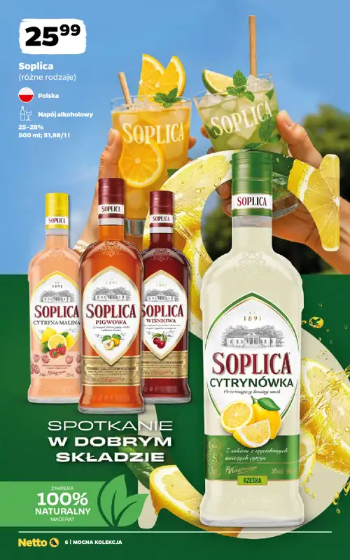 Netto - gazetka promocyjna Mocna Kolekcja - Mocne Alkohole  do soboty 09.05 - strona 6