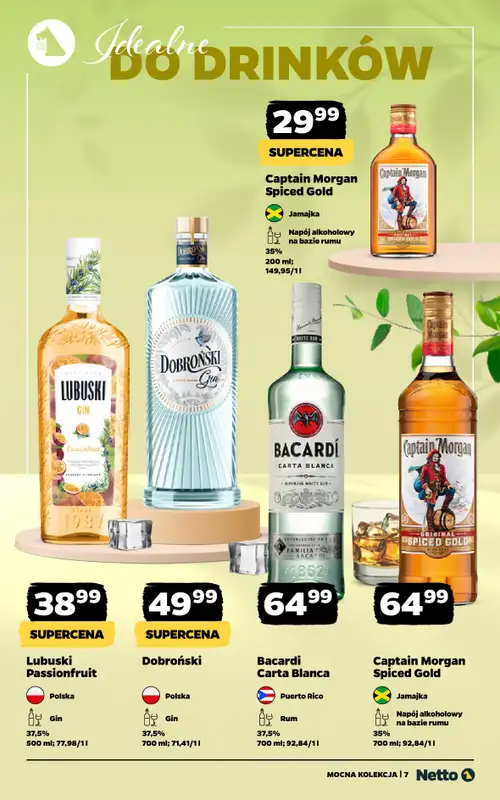 Netto - gazetka promocyjna Mocna Kolekcja - Mocne Alkohole  do soboty 09.05 - strona 7