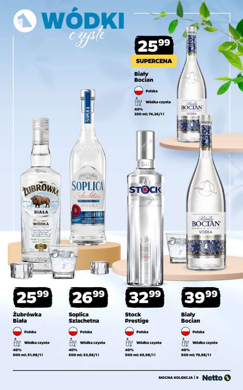 Netto - gazetka promocyjna Mocna Kolekcja - Mocne Alkohole  do soboty 09.05 - strona 9