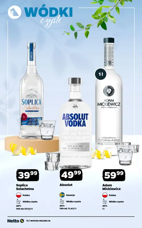 Netto - gazetka promocyjna Mocna Kolekcja - Mocne Alkohole  do soboty 09.05 - strona 12