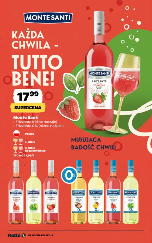 Netto - gazetka promocyjna Mocna Kolekcja - Wina  do soboty 09.05 - strona 6