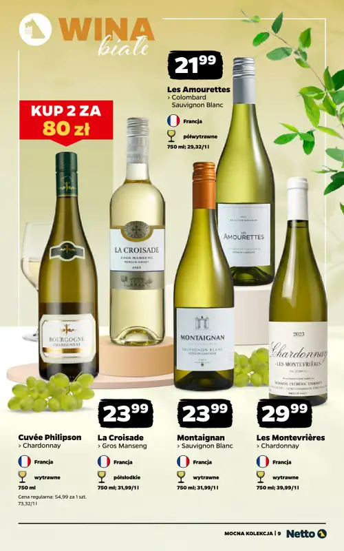 Netto - gazetka promocyjna Mocna Kolekcja - Wina  do soboty 09.05 - strona 9