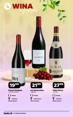 Netto - gazetka promocyjna Mocna Kolekcja - Wina  do soboty 09.05 - strona 20