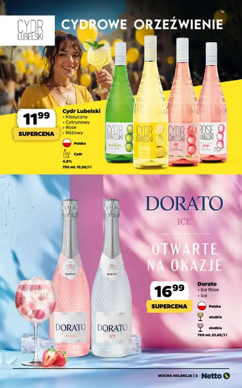 Netto - gazetka promocyjna Mocna Kolekcja - Wina  do soboty 09.05 - strona 3