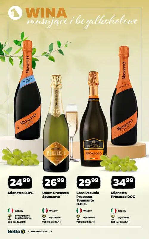 Netto - gazetka promocyjna Mocna Kolekcja - Wina  do soboty 09.05 - strona 4