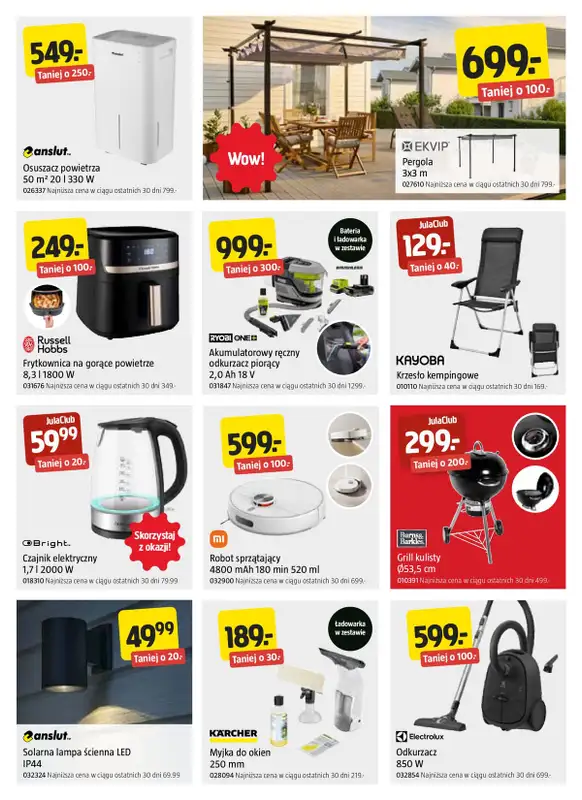 Jula - gazetka promocyjna Gazetka od czwartku 07.05 do środy 20.05 - strona 7