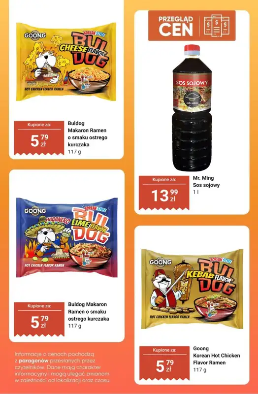 Dino - gazetka promocyjna Kuchnia azjatycka - przegląd cen od czwartku 07.05 do wtorku 12.05 - strona 5