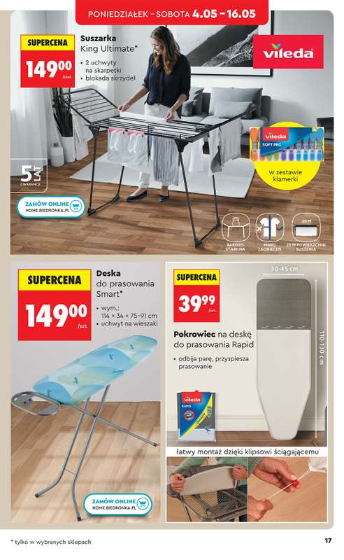 Biedronka - gazetka promocyjna Hity i inspiracje, od 04.05 od poniedziałku 04.05 do środy 20.05 - strona 19