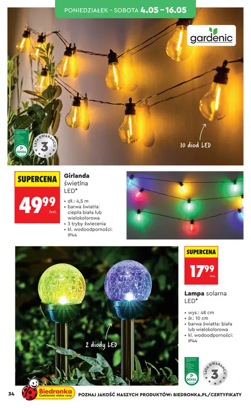 Biedronka - gazetka promocyjna Hity i inspiracje, od 04.05 od poniedziałku 04.05 do środy 20.05 - strona 36