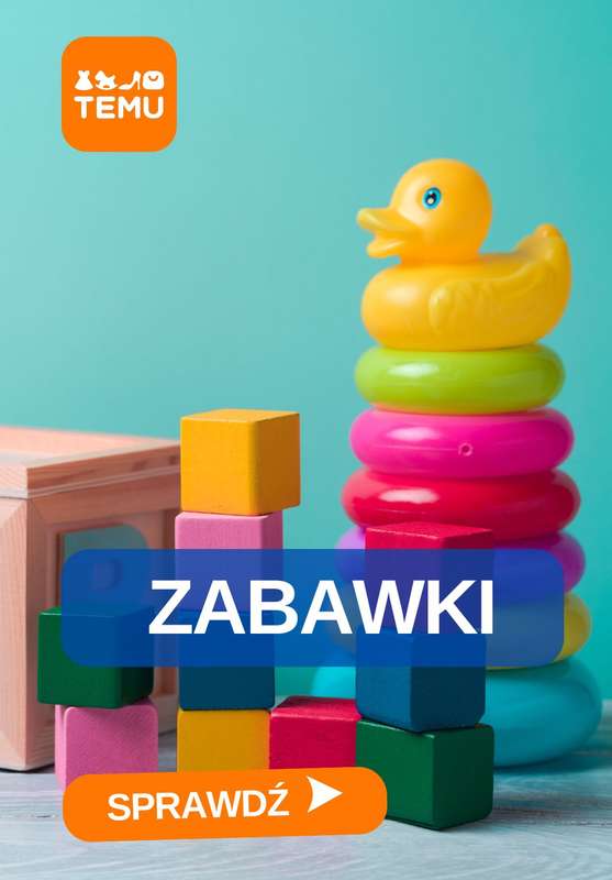 Temu - gazetka promocyjna Zabawki dla dzieci od środy 06.05 
