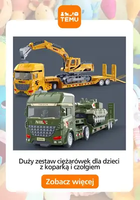 Temu - gazetka promocyjna Zabawki dla dzieci od środy 06.05  - strona 12