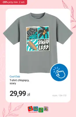 Smyk - gazetka promocyjna Ubrania i akcesoria: -20% przy zakupie min. 2 produktów od środy 06.05 do piątku 08.05 - strona 2