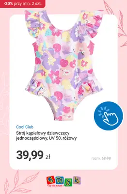 Smyk - gazetka promocyjna Ubrania i akcesoria: -20% przy zakupie min. 2 produktów od środy 06.05 do piątku 08.05 - strona 4