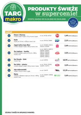 Makro - gazetka promocyjna Targ MAKRO - oferta świeża w super cenach! od poniedziałku 04.05 do soboty 09.05 - strona 7