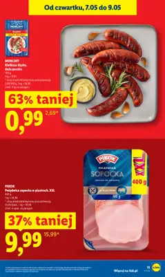 Lidl - gazetka promocyjna Oferta od czwartku od czwartku 07.05 do soboty 09.05 - strona 11