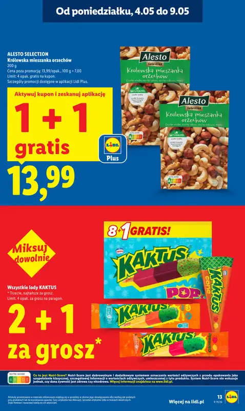 Lidl - gazetka promocyjna Oferta od czwartku od czwartku 07.05 do soboty 09.05 - strona 13