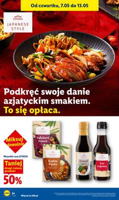 Lidl - gazetka promocyjna Oferta od czwartku od czwartku 07.05 do soboty 09.05 - strona 54