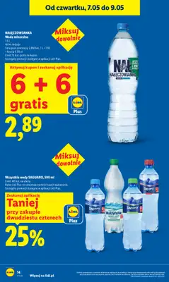 Lidl - gazetka promocyjna Oferta od czwartku od czwartku 07.05 do soboty 09.05 - strona 14