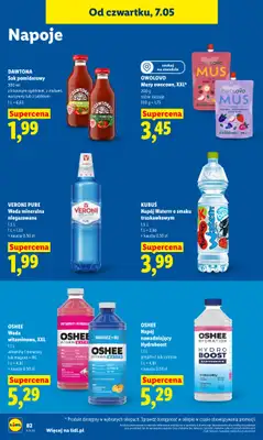 Lidl - gazetka promocyjna Oferta od czwartku od czwartku 07.05 do soboty 09.05 - strona 84