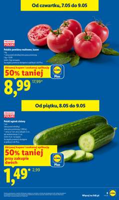 Lidl - gazetka promocyjna Oferta od czwartku od czwartku 07.05 do soboty 09.05 - strona 9