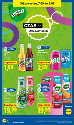 Lidl - gazetka promocyjna Oferta od czwartku od czwartku 07.05 do soboty 09.05 - strona 86