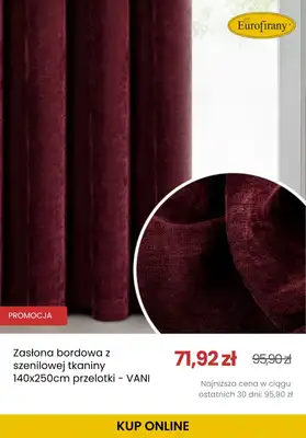 BEST SALE - gazetka promocyjna Eurofirany | Do -25% na zasłony od środy 06.05 do środy 20.05 - strona 9