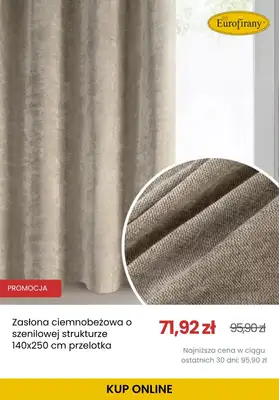BEST SALE - gazetka promocyjna Eurofirany | Do -25% na zasłony od środy 06.05 do środy 20.05 - strona 11