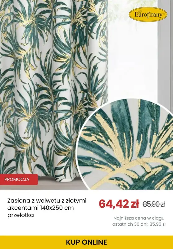 BEST SALE - gazetka promocyjna Eurofirany | Do -25% na zasłony od środy 06.05 do środy 20.05 - strona 5