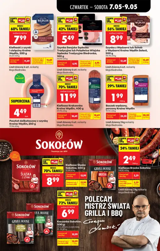 Biedronka - gazetka promocyjna Od czwartku od czwartku 07.05 do środy 13.05 - strona 61