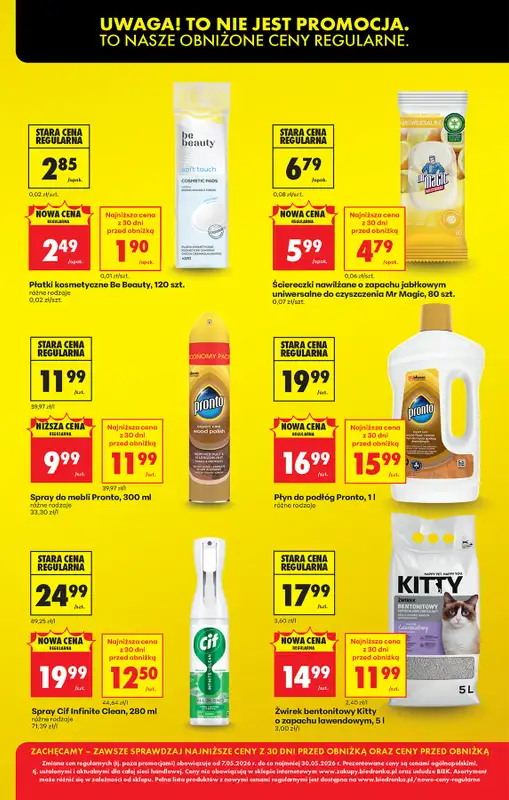 Biedronka - gazetka promocyjna Od czwartku od czwartku 07.05 do środy 13.05 - strona 7