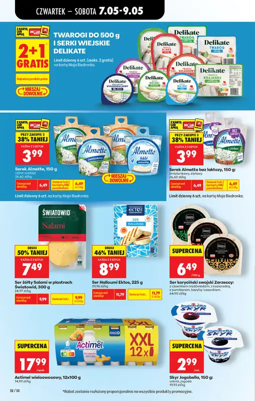 Biedronka - gazetka promocyjna Od czwartku od czwartku 07.05 do środy 13.05 - strona 62