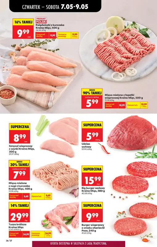 Biedronka - gazetka promocyjna Od czwartku, Z ladą tradycyjną od czwartku 07.05 do środy 13.05 - strona 32